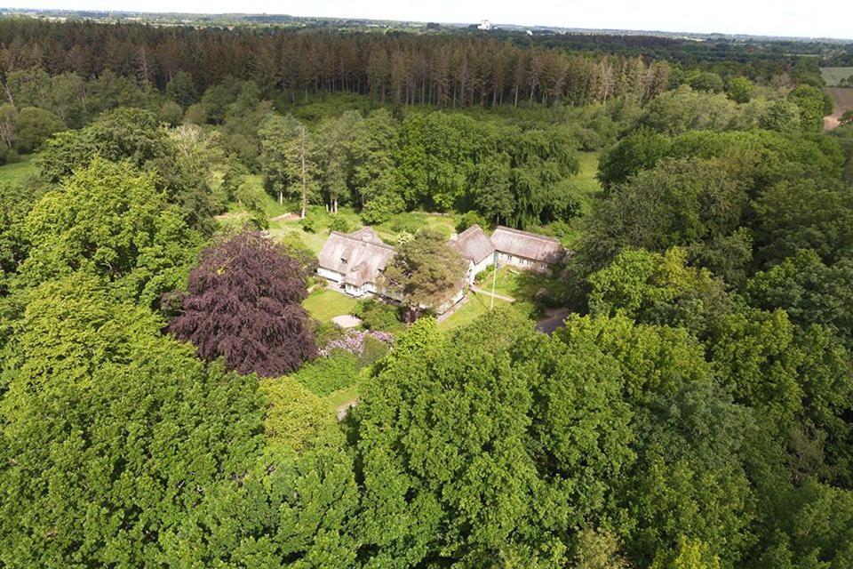 Kleines Reethaus Johannsen - Mit Geschmackvoller Einrichtung Und Tollem Garten Silberstedt Zewnętrze zdjęcie