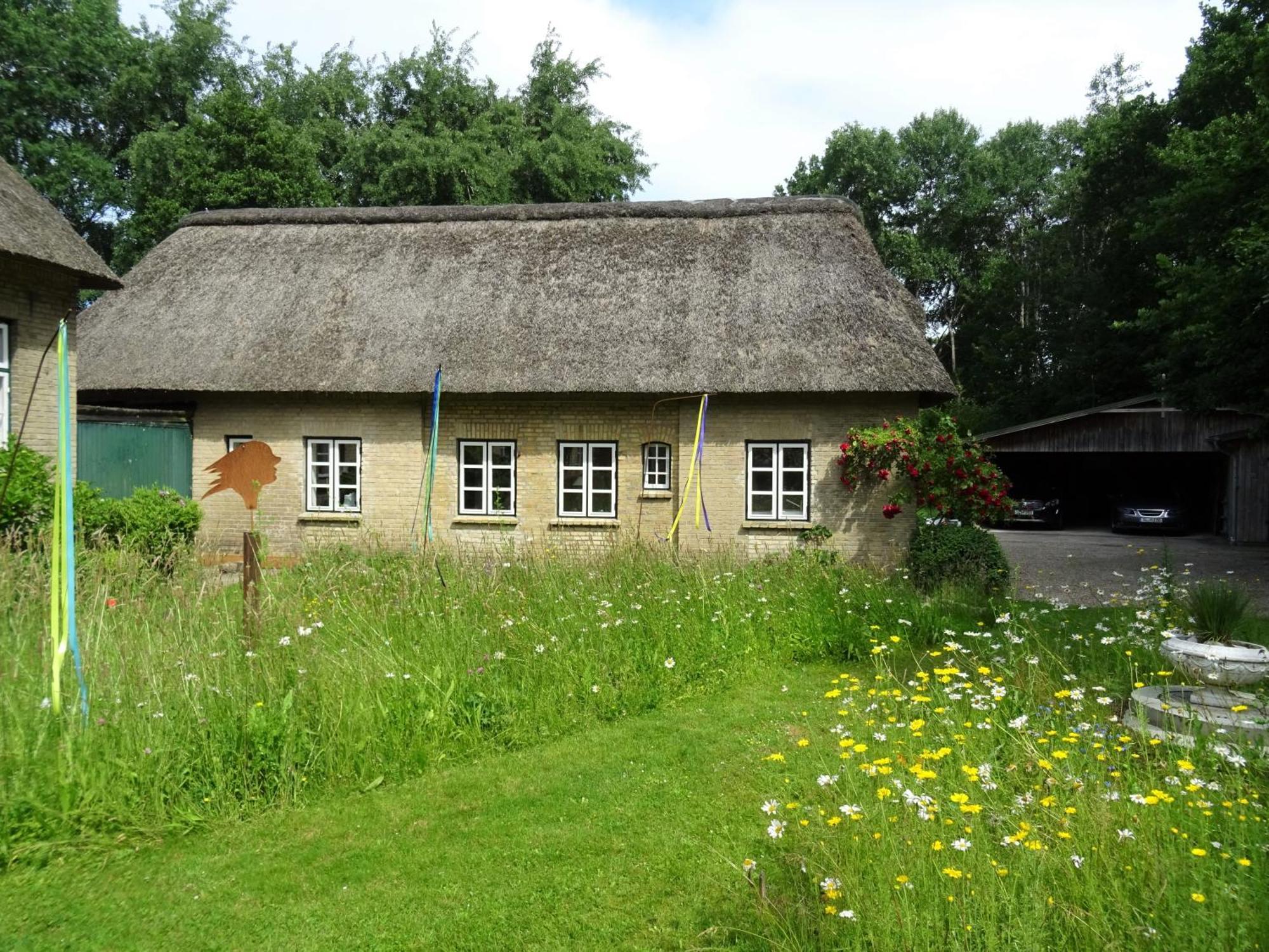 Kleines Reethaus Johannsen - Mit Geschmackvoller Einrichtung Und Tollem Garten Silberstedt Zewnętrze zdjęcie